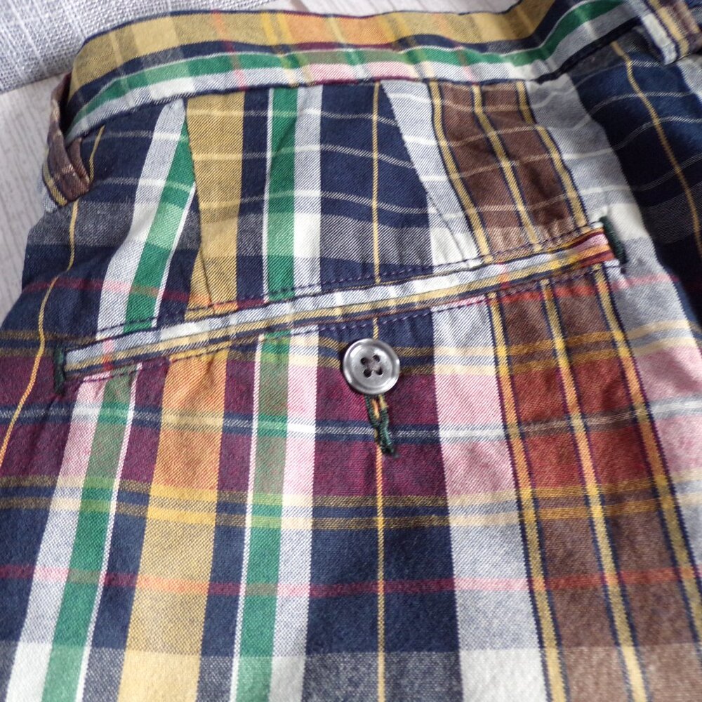 Ralph Lauren Men's 30 9-Inch Plaid India Madras Shorts - Picture 8 of 8